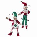 Elf Red and Green Posable 16