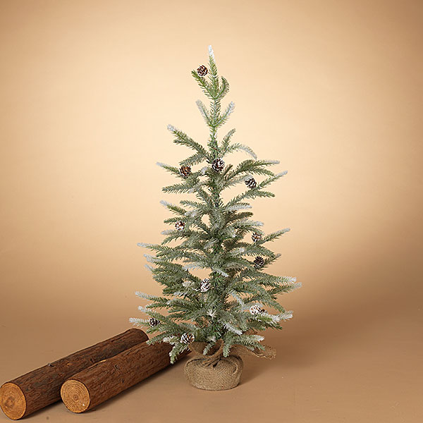 Tree Glitter Pine Cone 24