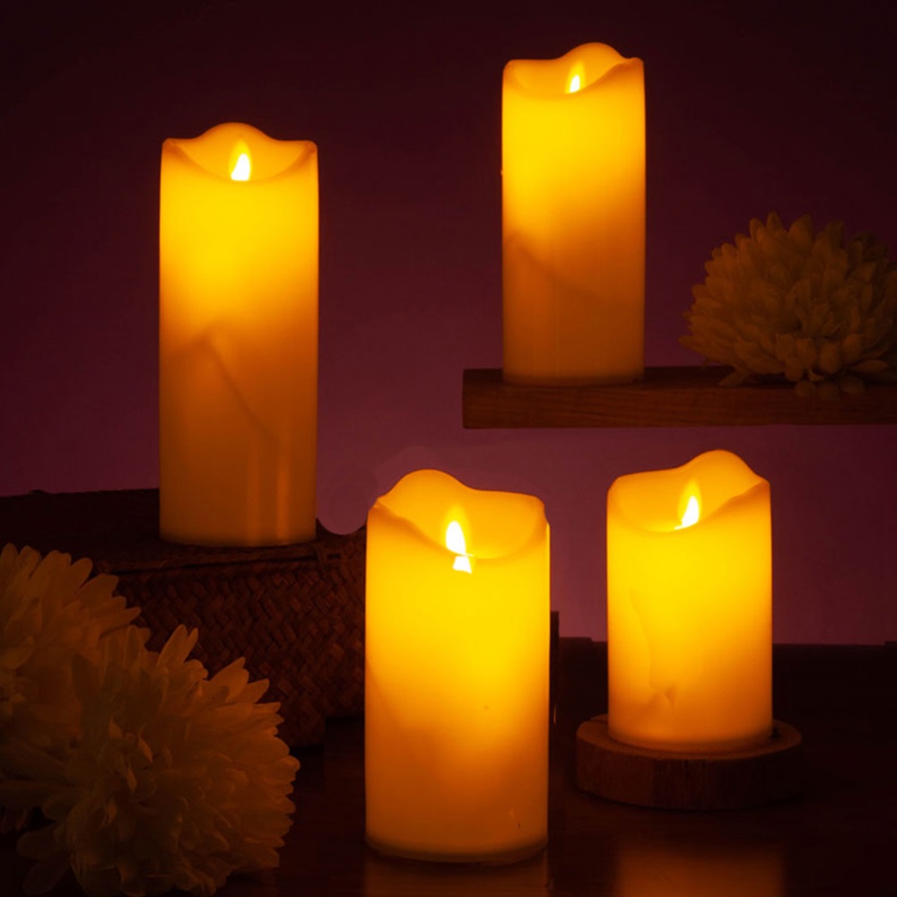 Candles Set of 4 Led In Package