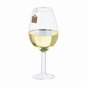 Ornament White Wine Glass Wishes