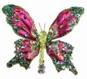 Butterfly Multi Color Beaded