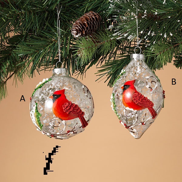 Ornament Cardinal Assorted