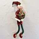 Elf Poseable Elf With Wreath
