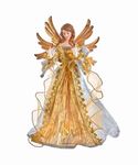 Angel Tree Topper Gold Ombre