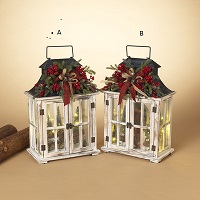 Lantern Scene Holiday Lighted