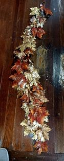 Garland Maple Leaf Bronze Gold Metallic