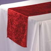 Table Runner Red Velvet