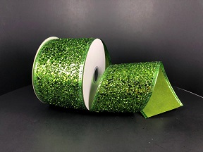 Ribbon Lime Super Glitter