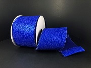 Ribbon Royal Blue Glitter