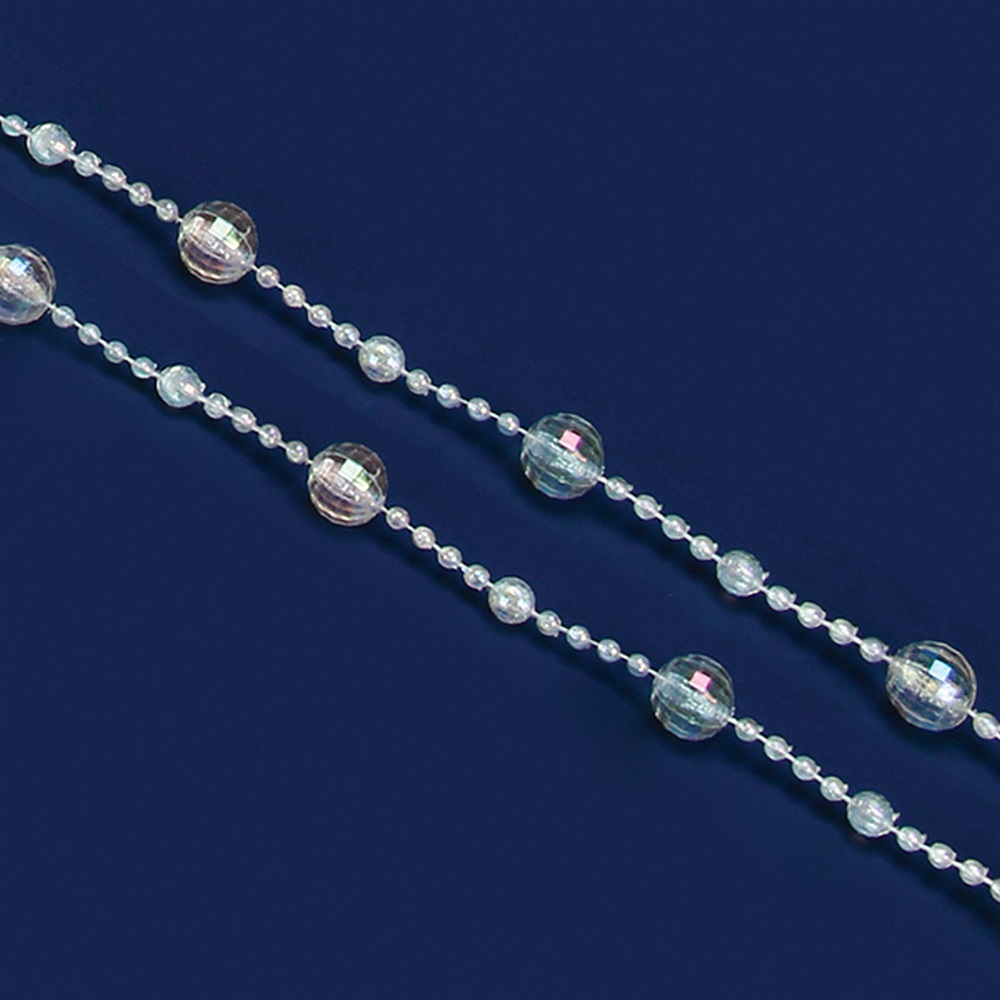 Garland Globe Beads Clear