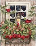 Christmas Cards Boxed Window Box