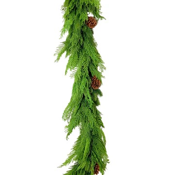 Garland Cypress With Pinecones