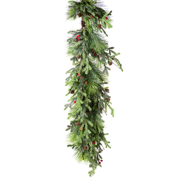 Garland Evergreen Frosted