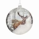 Ornament Deer Scene Winter