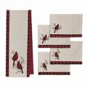 Cardinal Runner and Placemats