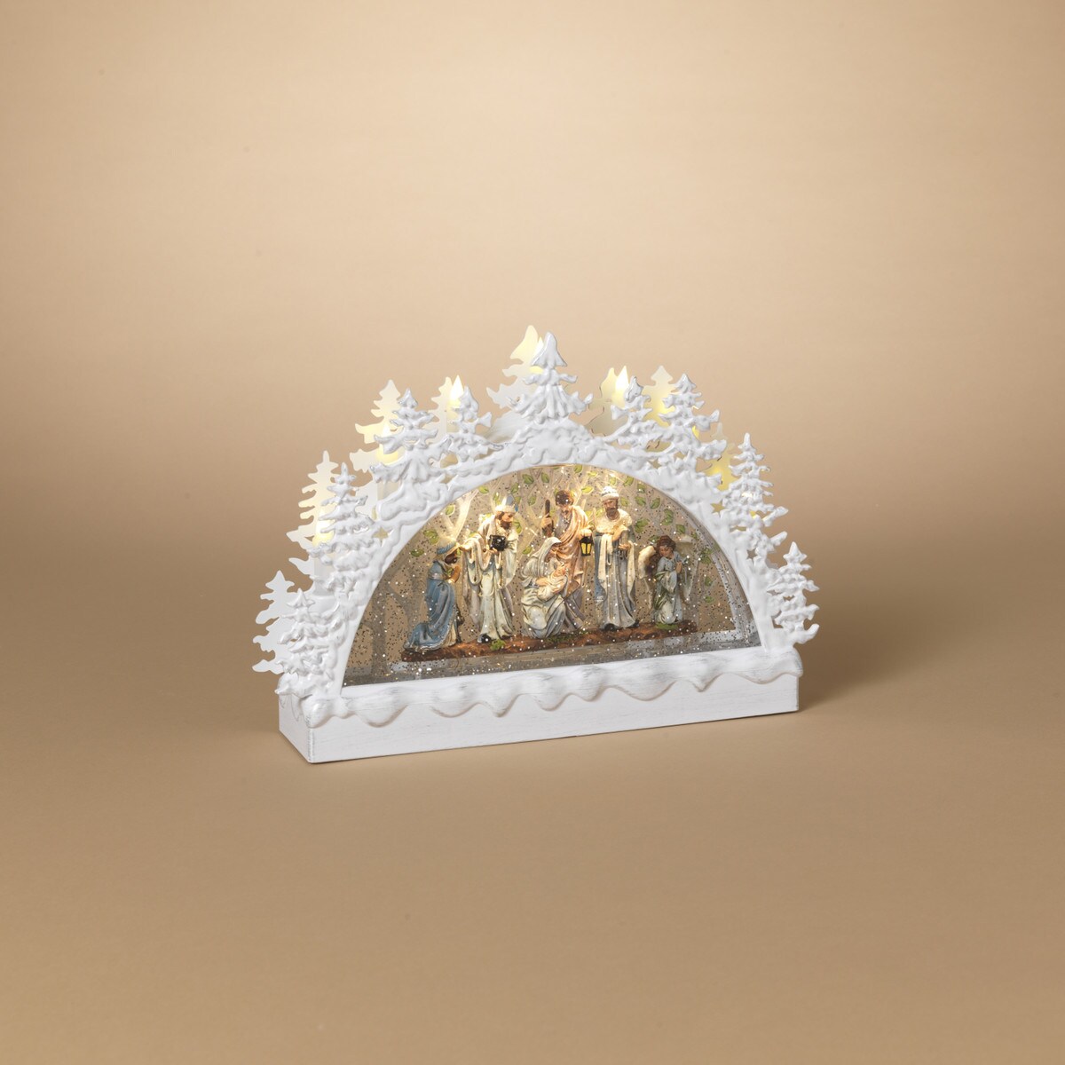 Water Globe Arch Nativity