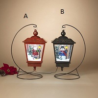 Lantern Santa Or Snowman Musical