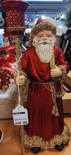 Santa  Red With Gold Belt