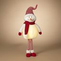 Snowman Frosted Standing Lighted