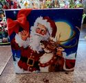 Santa With Reindeer Color Box