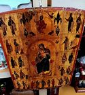 Plaque Wood Greek Icon