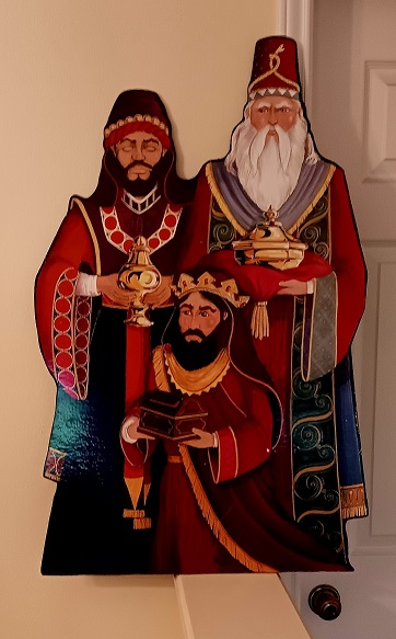 Wiseman Plaque Multi Color
