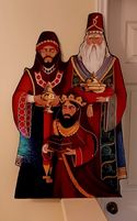 Wiseman Plaque Multi Color