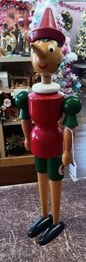 Pinocchio Wood Figurine