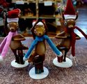 Reindeer S/3 Holiday Yoga