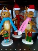 Reindeer S/3 Holiday Yoga