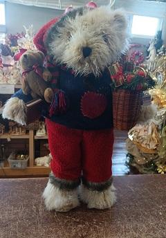 Scruffy Holiday Bear