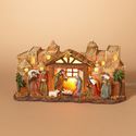 Nativity Village Scene Lighted