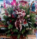 Wreath Pine Decorated