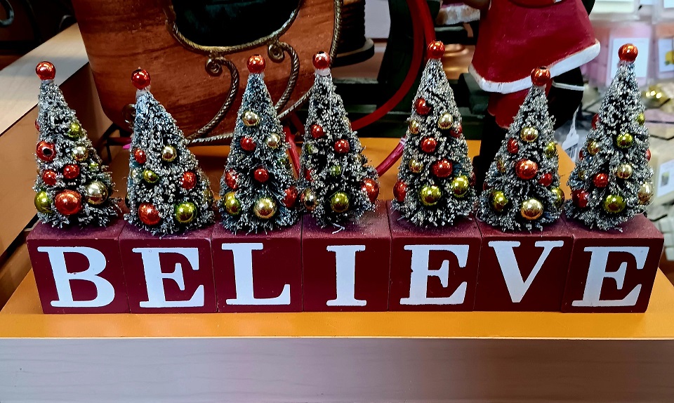 Believe Mini Trees S/5 Frosted