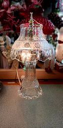 Lamp Cut Crystal Glass