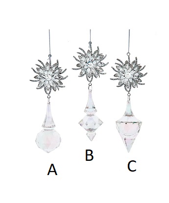 Ornaments Opalescent Acrylic