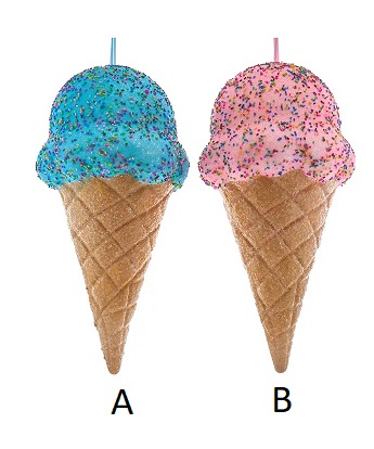Ornaments Ice Cream Cones
