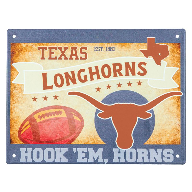 Sign Texas Metal Retro