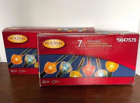 Bubble Lights 7 Count