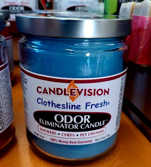 Clothesline Fresh Odor Eiminator Candle