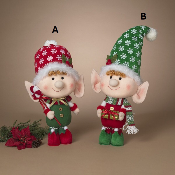 Elf Head Jumbo Plush Assorted