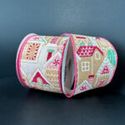 Ribbon Gingerbread Red Pink