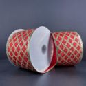 Ribbon Cross Gold Stripe
