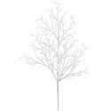 Twig Spray White Iced
