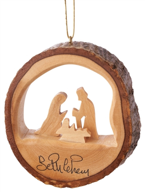 Ornament Holy Family Bark
