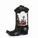 Water Globe Santa Boot