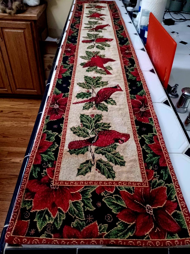 Table Runner Cardinals
