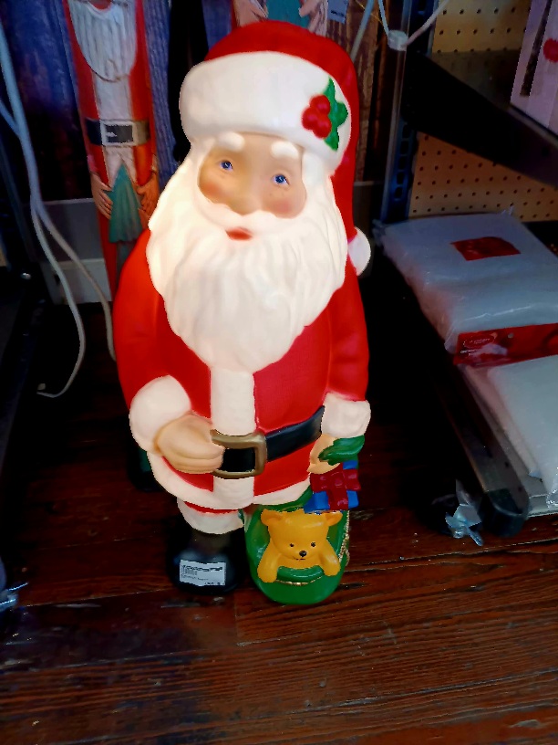 Santa Lighted Blowmold