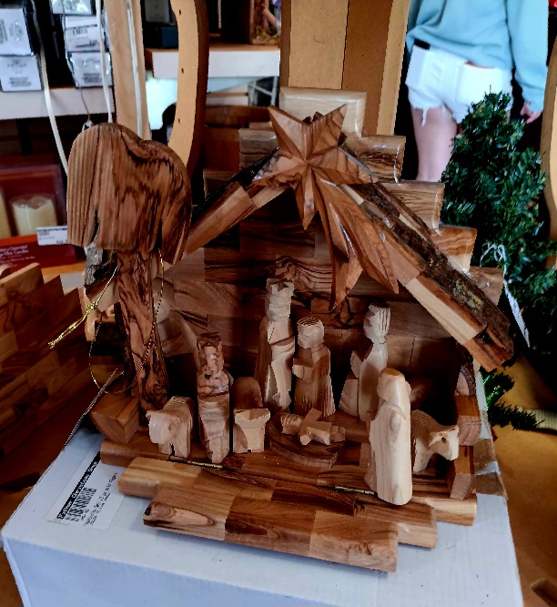 Nativity Set Olive Wood
