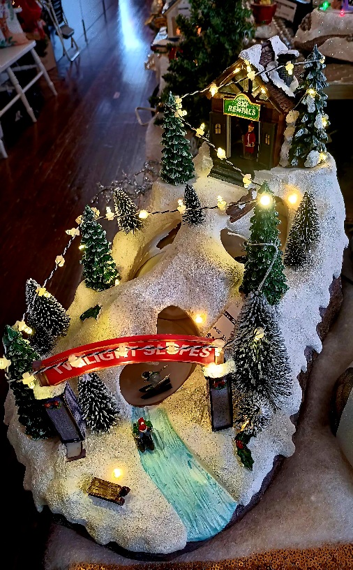 Alpine Lighted Ski Village
